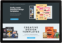 Creative web design templates